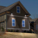 Solar LED Motion Sensor Separable Light Waterproof Garden Wall Lamp (25LED) A