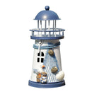Mediterranean LightHouse Candlestick Candle Holder Seabird Decor Handicrafts