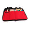 Polyester Double Shoulder Bag Drum Mallet Case for Placing Drumsticks Red