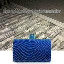 Wood Grain Paint Roller Blue Rubber DIY Graining Wall With Nice Tool K6F4 R I1E4