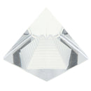 1.57inch Clear Crystal Pyramid (No Stand) Kids Boys' Girls' Bedroom Decor