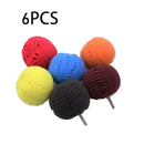 Wheel Hub Polishing Ball Auto Durable Motorcycles Sponge Cone Car Buffing