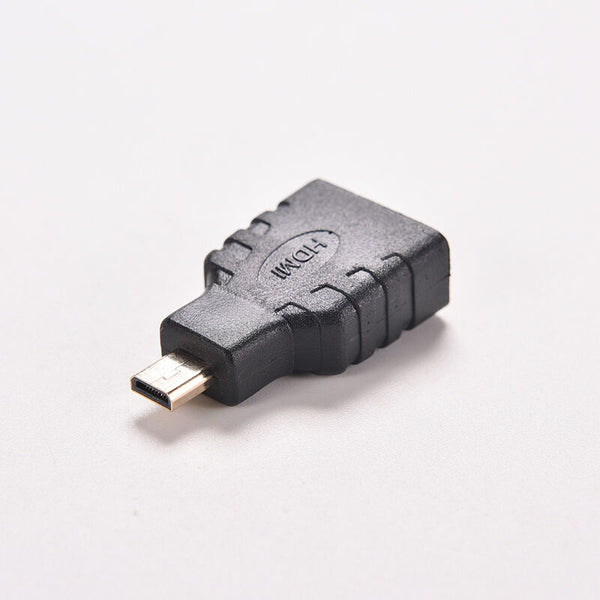 Micro hdmi Type D Male to hdmi Type A Female Adapter Connector For HDTV!N