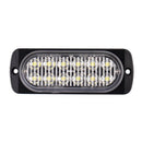 2X White Car 12 Led Emergency Strobe Light Kit Bar Marker Flash Warning Lam