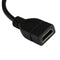 Micro HDMI Male D to HDMI Female A Jack Adapter Cable Convertor Nice 1080P