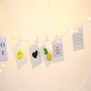 USB LED Clip Lamp String Copper Wire for Party Wedding Xmas Photo Card (2m)