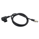 12V TV Logic Monitor Power Cable Adapter D-Tap Male to Mini XLR 4Pin Female