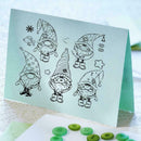 Christmas Elf Transparent Silicone Seal DIY Scrapbooking Photo Album Pretty V1L9