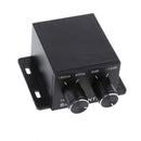 Universal Car Dash Audio Amplifier Bass RCA Level Volume Control Knob (Black)