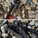 10Pcs Cast Iron Nail 20Cm Outdoor Hiking Awning Canopy Tent Peg Metal Beach