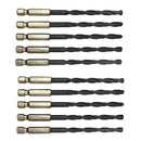 15pcs HSS Hex Shank Drill Bits Set Hexagonal Screw Twist Electric Drills