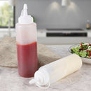 4PCS Squeeze Squirt Condiment Bottles Salad Sauce Dispenser Ketchup CruetB Hn