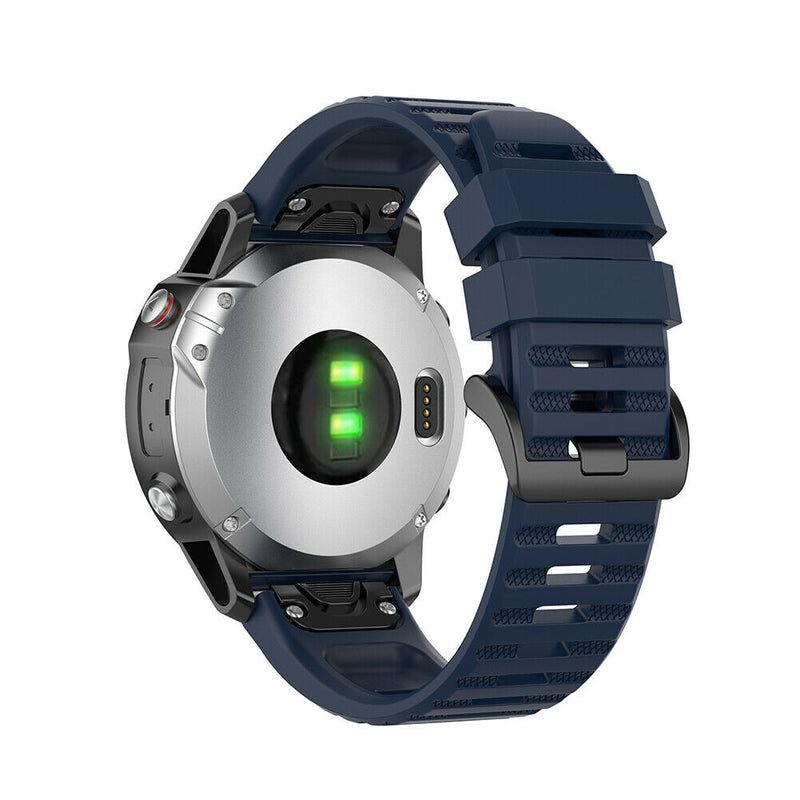 For Garmin Fenix 6 6 Pro 5 5 Plus 22mm Silicone Strap Band Watch Accessories