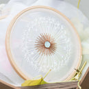 Embroidery Kits for Beginners,Creative Dandelion Hand Embroidery Cross Stit T2J2