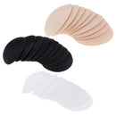 15 Pairs Round Shape Removable Cups Inserts Women Sport Yoga Bra Pad Withe Black