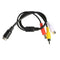 4Pin Aviation Head Male Plug to RCA Female RCA Male DC Male Cable Adapter