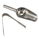 5 x 5oz Sweet Scoops & 5 x 5" Ice Tongs Wedding Candy Buffet Bar Stainless