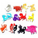 Chinese Zodiac cutting dies stencil scrapbook album paper embossing craft JC%x