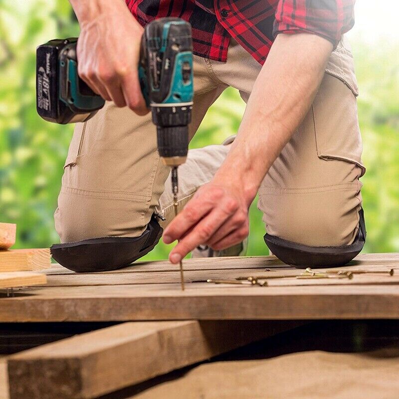 Gardening Knee Pads Protective Gear Soft Kneeling Cushion With Adjustable S