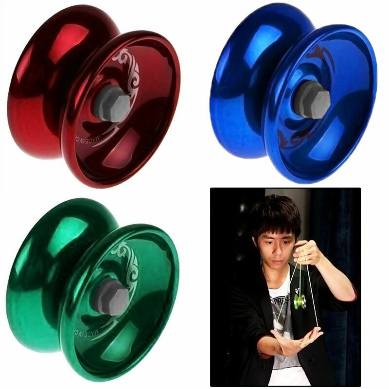 Aluminum Design fessional YoYo Ball Bearing String Alloy Trick Kids P5E2