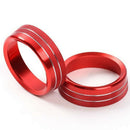 Center Console Volume Tune Knob Cover Ring Trim Interior Accessories for Fo