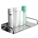 Bathroom Stainless Steel Wall Storage Shelf Shower Corner Organizer Rack SpoE2D5