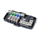 Multi-functional LED Car Audio Stereo ANL Fuse Holder Distribution 0/4ga 4  R3Y9