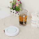 220V Electric Powered Cup Warmer Heater Coaster Pad Coffee Mug Tea Milk Coa M5R9