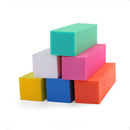 5 X Square Sponge Nail File Art Buffer Buffing Sanding Nail Exquisite Utensil
