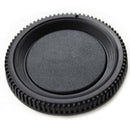 Black Plastic Camera Body Cover + Rear Lens Cap for Nikon Digital SLR