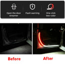 2x Car Door Open Warning Lamp Flashing LED Lights Strip Anti-collision SafeS Hn