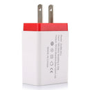 Portable Plug Adapter 3 Ports USB Colorful Travel 5V 2A Quick Charging Charger