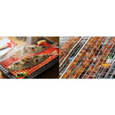 2 x BBQ Net   Grilling Basket Meat Grilling Net Outdoor Picnic Parts