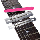 Guitar fret Repairing Tool Set Stainless Steel Protector shims&Sanding Polish TO