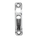 Heavy Duty Boat Rope Clam Cleat - 316 Stainless Steel (81 x 18 x 23 mm), New