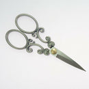 2pcs Stainless Steel Floral Sewing Scissor Shears for Embroidery Arts Crafts
