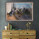 5D DIY Full Drill Diamond Painting Cat Tiger Cross Stitch Embroidery Craft