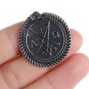 1Pc Brooch Props Halloween Retro Alloy Badge Pin PropsSEAU