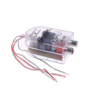 Car Speaker to RCA Adaptor High to Low Sockets Auto Line Out Audio ComverteSEAU