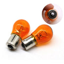2x Amber Bulb 1156 P21W BA15S 581 CAR SUV Bayonet Base Lamp Turn Signal Light