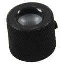 4pcs Guitar Dome Control Knobs for Fender Tele Replacement Black