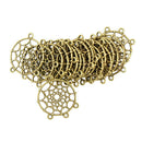 20pcs Bronze Dreamcatcher Charms Pendants Jewelry Findings Making Supplies