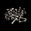 100Pcs/Set Quick Blow Glas Tube Fuse Assorted Kit Fast-blow Glass^Fuse 5x20UU BX