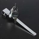 Keyed Alike Display Case Showcase Lock Sliding Glass Cabinet Push Door Lock