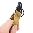 Outdoor Carabiner Backpack Hooks Molle Hook Survival Gear Nylon Keychain Clasp Z