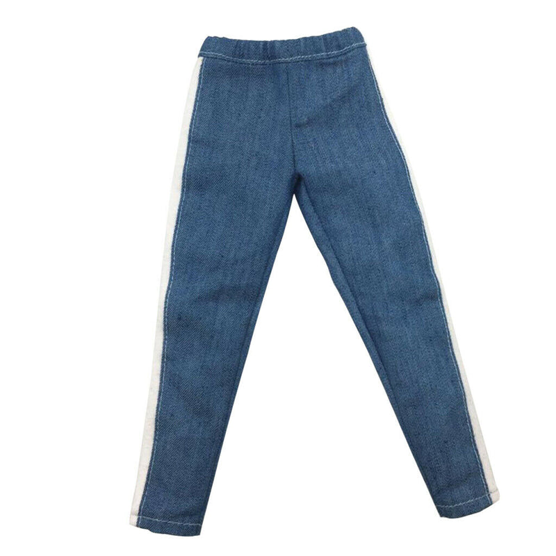 1/6 Scale Male Seamless Body Clothing Jeans Pants Trousers for 12inch DML HT