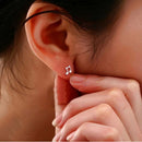 New Fashion Women Musical Note Ear Stud Earrings Gift AUOZ