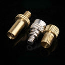 Bike Bicycle Presta to Schrader Valve Adapters+ Presta Valve Extension