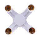 4PCS Light Bulb Adapter Lamp Base Converter Light Bulb Socket Adapter with Pure