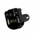 Wireless Radio Adapter Mp3 Player Bluetooth Car FM Transmitter Dual USB C EKX